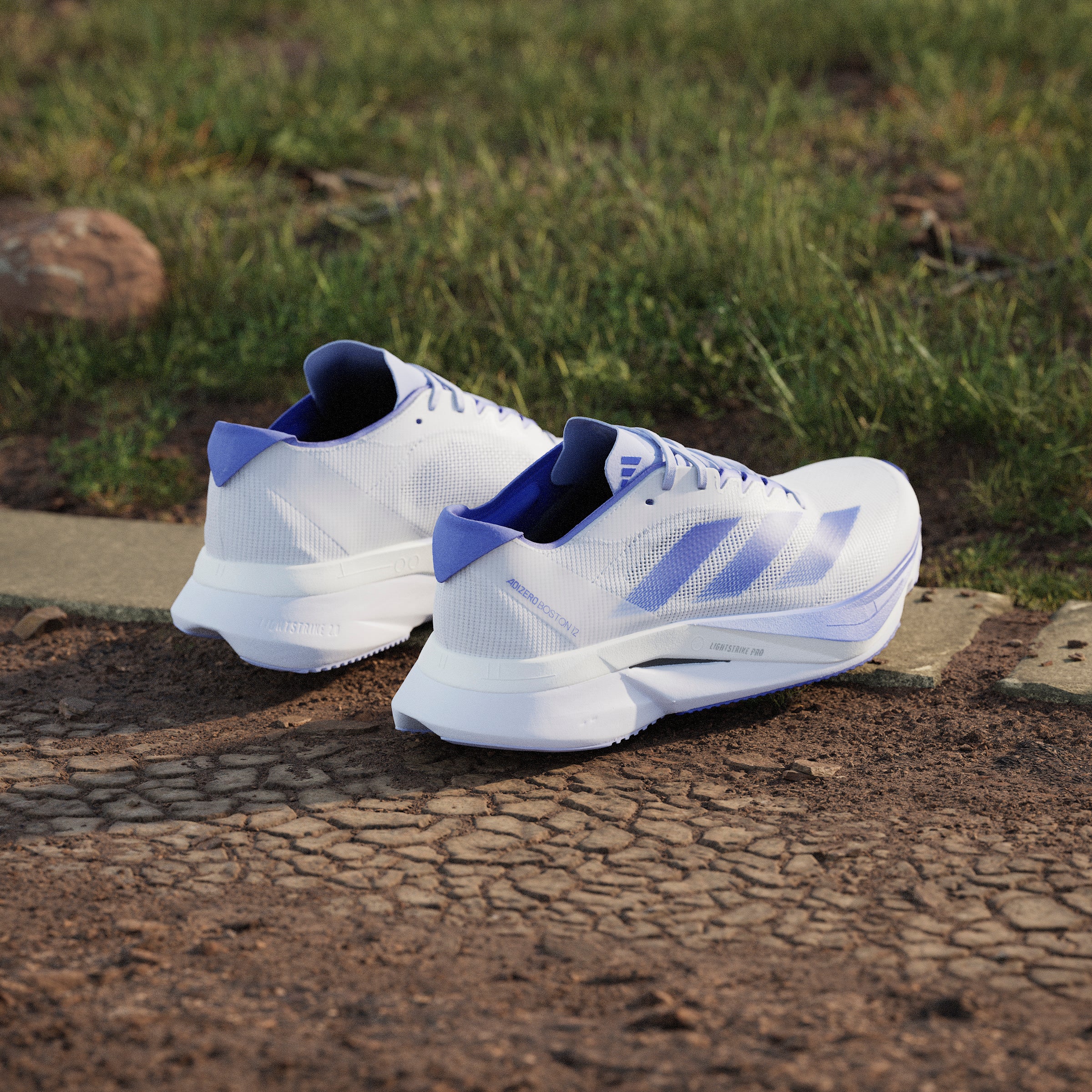 adidas gazelle silver green womens Women's Adidas Adizero Boston 12 – Pacers Running main image 1