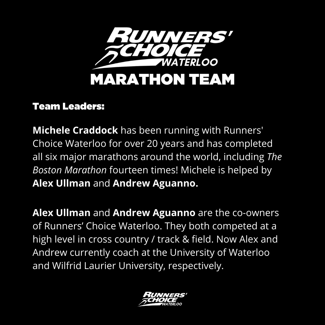 2025 Marathon Team Membership Runners' Choice Waterloo