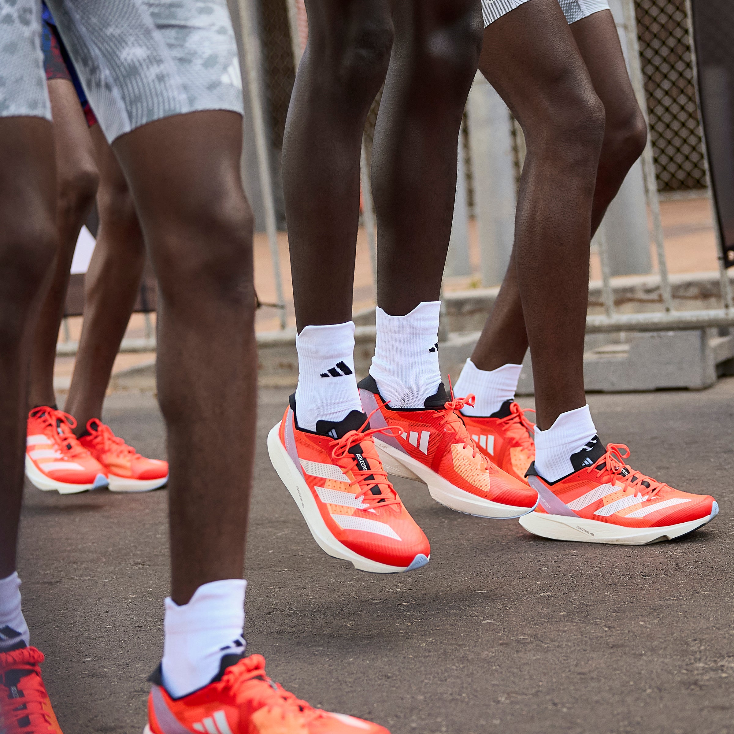 adidas タクミセン9 27、5cm アディダス(adidas) ランニングシューズ アディゼロ タクミ セン